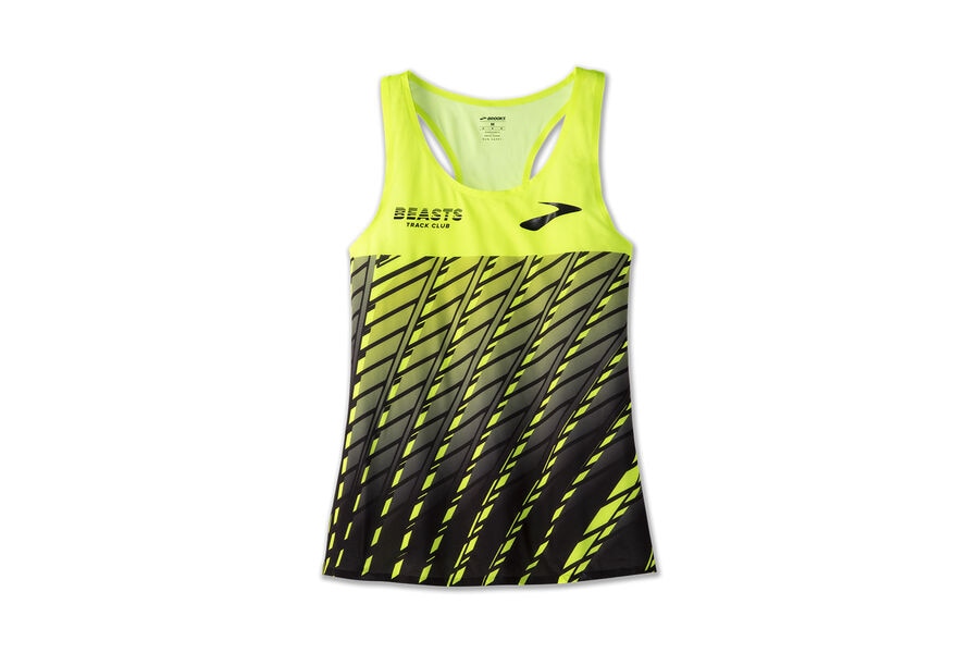 Womens Brooks Elite Singlet Tops Elite Speed | 795804-XMG